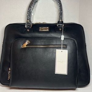 Sandy Lisa SLLDN-BKBK-14-BOA London Shoulder Bag Fits Up To Case 15.6in Plus